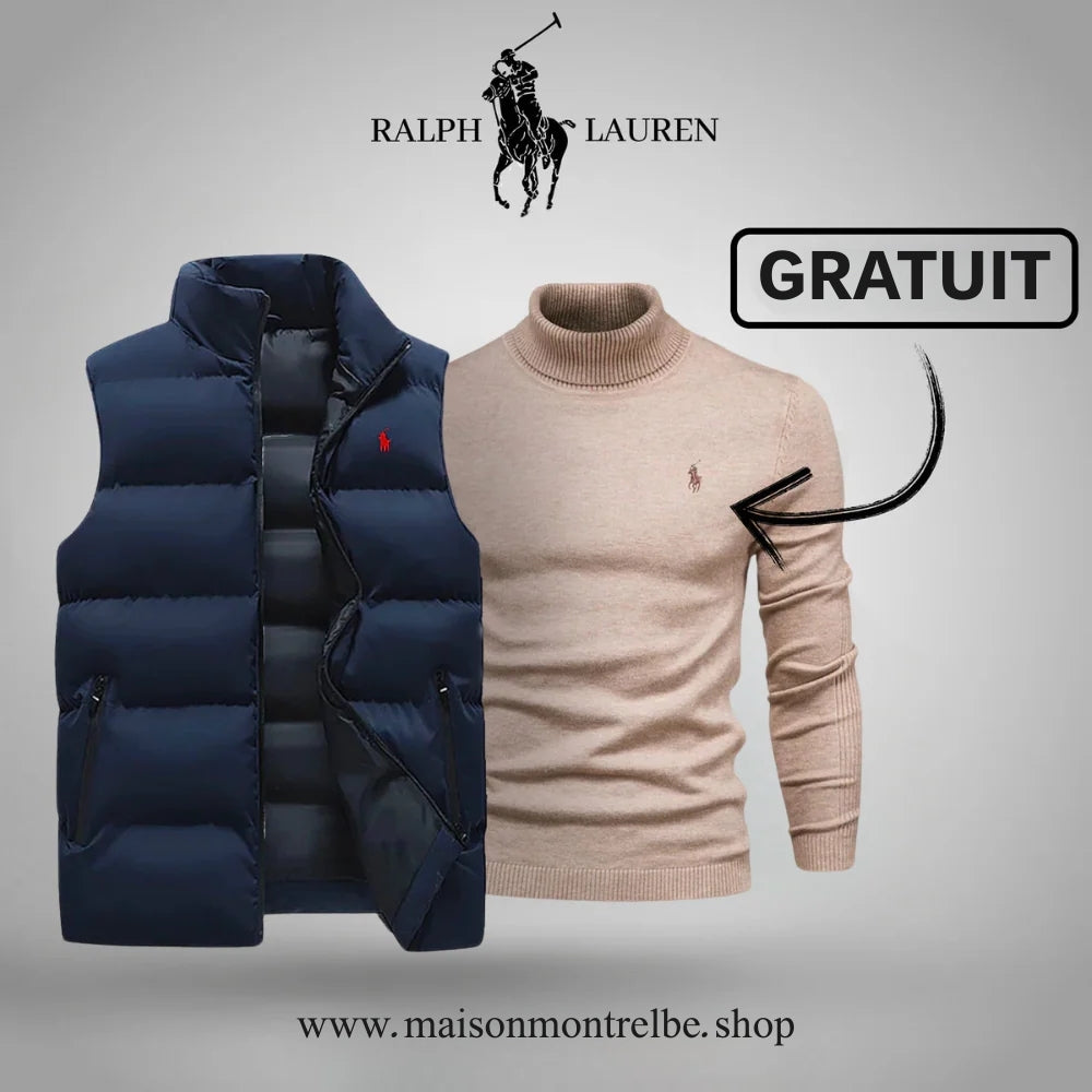 Gilet R&L + Pull offert (Dernière liquidation)